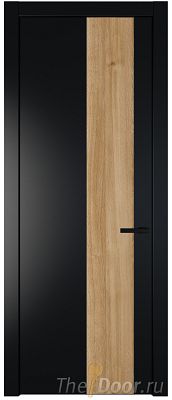 Дверь Profil Doors 19PW цвет Блэк вставка Дуб Карамель молдинг Черный матовый Дверь Profil Doors 19PW цвет Блэк вставка Дуб Карамель молдинг Черный матовый