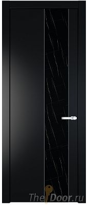 Дверь Profil Doors 19PW цвет Блэк стекло Неро мрамор молдинг Серебро Дверь Profil Doors 19PW цвет Блэк стекло Неро мрамор молдинг Серебро