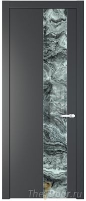 Дверь Profil Doors 19PW цвет Графит (Pantone 425С) стекло Атриум серебро молдинг Серебро Дверь Profil Doors 19PW цвет Графит (Pantone 425С) стекло Атриум серебро молдинг Серебро