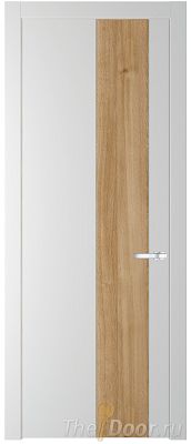 Дверь Profil Doors 19PW цвет Крем Вайт (RAL 120-02) вставка Дуб Карамель молдинг Серебро Дверь Profil Doors 19PW цвет Крем Вайт (RAL 120-02) вставка Дуб Карамель молдинг Серебро