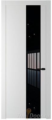Дверь Profil Doors 19PW цвет Крем Вайт (RAL 120-02) стекло Lacobel Черный лак молдинг Черный матовый Дверь Profil Doors 19PW цвет Крем Вайт (RAL 120-02) стекло Lacobel Черный лак молдинг Черный матовый