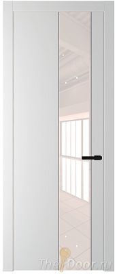 Дверь Profil Doors 19PW цвет Крем Вайт (RAL 120-02) стекло Lacobel Перламутровый лак молдинг Черный матовый Дверь Profil Doors 19PW цвет Крем Вайт (RAL 120-02) стекло Lacobel Перламутровый лак молдинг Черный матовый