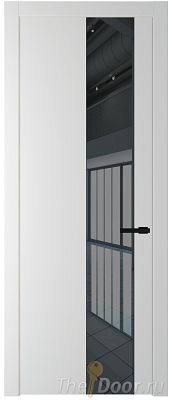 Дверь Profil Doors 19PW цвет Крем Вайт (RAL 120-02) стекло Зеркало Grey молдинг Черный матовый Дверь Profil Doors 19PW цвет Крем Вайт (RAL 120-02) стекло Зеркало Grey молдинг Черный матовый