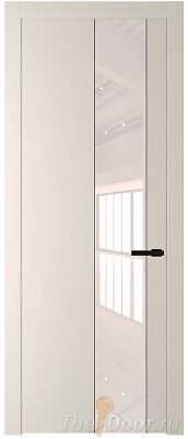 Дверь Profil Doors 19PW цвет Кремовая Магнолия (RAL 120-04) стекло Lacobel Перламутровый лак молдинг Черный матовый Дверь Profil Doors 19PW цвет Кремовая Магнолия (RAL 120-04) стекло Lacobel Перламутровый лак молдинг Черный матовый