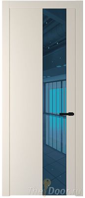 Дверь Profil Doors 19PW цвет Кремовая Магнолия (RAL 120-04) стекло Зеркало Blue молдинг Черный матовый Дверь Profil Doors 19PW цвет Кремовая Магнолия (RAL 120-04) стекло Зеркало Blue молдинг Черный матовый