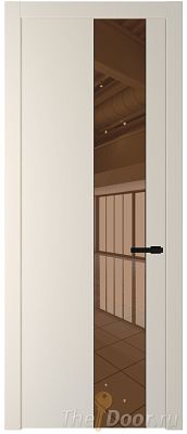 Дверь Profil Doors 19PW цвет Кремовая Магнолия (RAL 120-04) стекло Зеркало Bronza молдинг Черный матовый Дверь Profil Doors 19PW цвет Кремовая Магнолия (RAL 120-04) стекло Зеркало Bronza молдинг Черный матовый