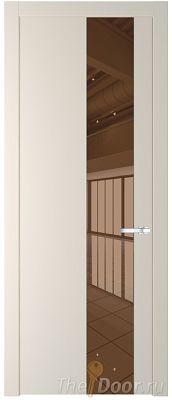 Дверь Profil Doors 19PW цвет Кремовая Магнолия (RAL 120-04) стекло Зеркало Bronza молдинг Серебро Дверь Profil Doors 19PW цвет Кремовая Магнолия (RAL 120-04) стекло Зеркало Bronza молдинг Серебро