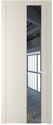 Дверь Profil Doors 19PW цвет Кремовая Магнолия (RAL 120-04) стекло Зеркало молдинг Серебро Дверь Profil Doors 19PW цвет Кремовая Магнолия (RAL 120-04) стекло Зеркало молдинг Серебро