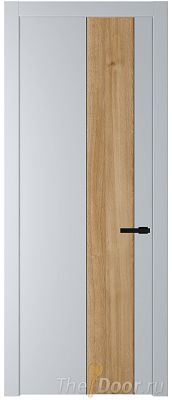 Дверь Profil Doors 19PW цвет Лайт Грей (RAL 870-01) вставка Дуб Карамель молдинг Черный матовый Дверь Profil Doors 19PW цвет Лайт Грей (RAL 870-01) вставка Дуб Карамель молдинг Черный матовый