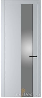 Дверь Profil Doors 19PW цвет Лайт Грей (RAL 870-01) стекло Lacobel Серебро Матлак молдинг Черный матовый Дверь Profil Doors 19PW цвет Лайт Грей (RAL 870-01) стекло Lacobel Серебро Матлак молдинг Черный матовый