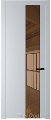 Дверь Profil Doors 19PW цвет Лайт Грей (RAL 870-01) стекло Зеркало Bronza молдинг Черный матовый Дверь Profil Doors 19PW цвет Лайт Грей (RAL 870-01) стекло Зеркало Bronza молдинг Черный матовый