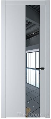 Дверь Profil Doors 19PW цвет Лайт Грей (RAL 870-01) стекло Зеркало молдинг Черный матовый Дверь Profil Doors 19PW цвет Лайт Грей (RAL 870-01) стекло Зеркало молдинг Черный матовый