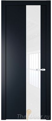 Дверь Profil Doors 19PW цвет Нэви Блу (RAL 7016) стекло Lacobel лак Классик молдинг Серебро Дверь Profil Doors 19PW цвет Нэви Блу (RAL 7016) стекло Lacobel лак Классик молдинг Серебро