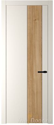 Дверь Profil Doors 19PW цвет Перламутр белый вставка Дуб Карамель молдинг Черный матовый Дверь Profil Doors 19PW цвет Перламутр белый вставка Дуб Карамель молдинг Черный матовый