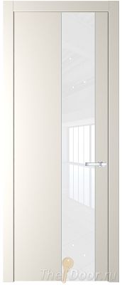 Дверь Profil Doors 19PW цвет Перламутр белый стекло Lacobel лак Классик молдинг Серебро Дверь Profil Doors 19PW цвет Перламутр белый стекло Lacobel лак Классик молдинг Серебро