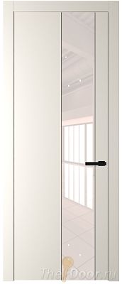 Дверь Profil Doors 19PW цвет Перламутр белый стекло Lacobel Перламутровый лак молдинг Черный матовый Дверь Profil Doors 19PW цвет Перламутр белый стекло Lacobel Перламутровый лак молдинг Черный матовый
