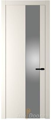 Дверь Profil Doors 19PW цвет Перламутр белый стекло Lacobel Серебро Матлак молдинг Черный матовый Дверь Profil Doors 19PW цвет Перламутр белый стекло Lacobel Серебро Матлак молдинг Черный матовый