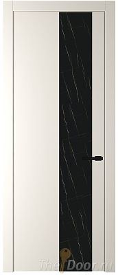 Дверь Profil Doors 19PW цвет Перламутр белый стекло Неро мрамор молдинг Черный матовый Дверь Profil Doors 19PW цвет Перламутр белый стекло Неро мрамор молдинг Черный матовый