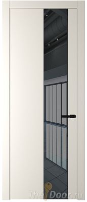 Дверь Profil Doors 19PW цвет Перламутр белый стекло Зеркало Grey молдинг Черный матовый Дверь Profil Doors 19PW цвет Перламутр белый стекло Зеркало Grey молдинг Черный матовый