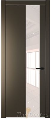 Дверь Profil Doors 19PW цвет Перламутр бронза стекло Lacobel Перламутровый лак молдинг Черный матовый Дверь Profil Doors 19PW цвет Перламутр бронза стекло Lacobel Перламутровый лак молдинг Черный матовый