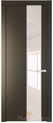 Дверь Profil Doors 19PW цвет Перламутр бронза стекло Lacobel Перламутровый лак молдинг Серебро Дверь Profil Doors 19PW цвет Перламутр бронза стекло Lacobel Перламутровый лак молдинг Серебро