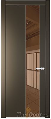 Дверь Profil Doors 19PW цвет Перламутр бронза стекло Зеркало Bronza молдинг Серебро Дверь Profil Doors 19PW цвет Перламутр бронза стекло Зеркало Bronza молдинг Серебро