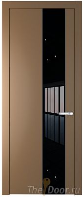 Дверь Profil Doors 19PW цвет Перламутр золото стекло Lacobel Черный лак молдинг Серебро Дверь Profil Doors 19PW цвет Перламутр золото стекло Lacobel Черный лак молдинг Серебро