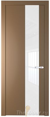Дверь Profil Doors 19PW цвет Перламутр золото стекло Lacobel лак Классик молдинг Серебро Дверь Profil Doors 19PW цвет Перламутр золото стекло Lacobel лак Классик молдинг Серебро