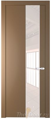 Дверь Profil Doors 19PW цвет Перламутр золото стекло Lacobel Перламутровый лак молдинг Серебро Дверь Profil Doors 19PW цвет Перламутр золото стекло Lacobel Перламутровый лак молдинг Серебро