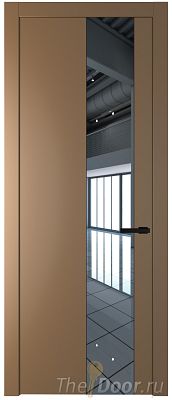Дверь Profil Doors 19PW цвет Перламутр золото стекло Зеркало молдинг Черный матовый Дверь Profil Doors 19PW цвет Перламутр золото стекло Зеркало молдинг Черный матовый