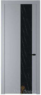 Дверь Profil Doors 19PW цвет Смоки (RAL 870-02) стекло Неро мрамор молдинг Черный матовый Дверь Profil Doors 19PW цвет Смоки (RAL 870-02) стекло Неро мрамор молдинг Черный матовый