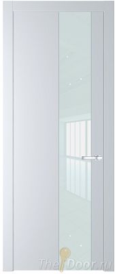 Дверь Profil Doors 19PW цвет Вайт (RAL 110 96 02) стекло Lacobel Белый лак молдинг Серебро Дверь Profil Doors 19PW цвет Вайт (RAL 110 96 02) стекло Lacobel Белый лак молдинг Серебро