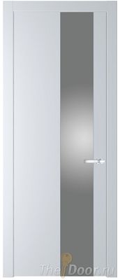 Дверь Profil Doors 19PW цвет Вайт (RAL 110 96 02) стекло Lacobel Серебро Матлак молдинг Серебро Дверь Profil Doors 19PW цвет Вайт (RAL 110 96 02) стекло Lacobel Серебро Матлак молдинг Серебро