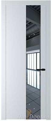 Дверь Profil Doors 19PW цвет Вайт (RAL 110 96 02) стекло Зеркало молдинг Черный матовый Дверь Profil Doors 19PW цвет Вайт (RAL 110 96 02) стекло Зеркало молдинг Черный матовый