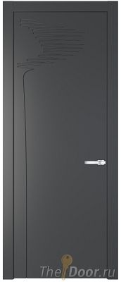 Дверь Profil Doors 2PW цвет Графит (Pantone 425С)