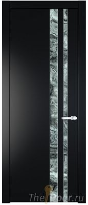 Дверь Profil Doors 20PW цвет Блэк стекло Атриум серебро молдинг Серебро Дверь Profil Doors 20PW цвет Блэк стекло Атриум серебро молдинг Серебро
