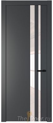 Дверь Profil Doors 20PW цвет Графит (Pantone 425С) стекло Lacobel Перламутровый лак молдинг Черный матовый Дверь Profil Doors 20PW цвет Графит (Pantone 425С) стекло Lacobel Перламутровый лак молдинг Черный матовый