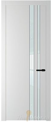Дверь Profil Doors 20PW цвет Крем Вайт (RAL 120-02) стекло Lacobel Белый лак молдинг Черный матовый Дверь Profil Doors 20PW цвет Крем Вайт (RAL 120-02) стекло Lacobel Белый лак молдинг Черный матовый