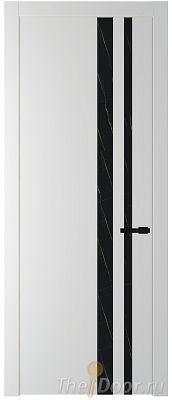 Дверь Profil Doors 20PW цвет Крем Вайт (RAL 120-02) стекло Неро мрамор молдинг Черный матовый Дверь Profil Doors 20PW цвет Крем Вайт (RAL 120-02) стекло Неро мрамор молдинг Черный матовый
