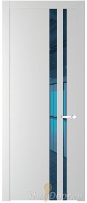 Дверь Profil Doors 20PW цвет Крем Вайт (RAL 120-02) стекло Зеркало Blue молдинг Серебро Дверь Profil Doors 20PW цвет Крем Вайт (RAL 120-02) стекло Зеркало Blue молдинг Серебро
