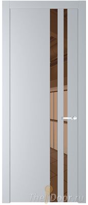 Дверь Profil Doors 20PW цвет Лайт Грей (RAL 870-01) стекло Зеркало Bronza молдинг Черный матовый Дверь Profil Doors 20PW цвет Лайт Грей (RAL 870-01) стекло Зеркало Bronza молдинг Черный матовый