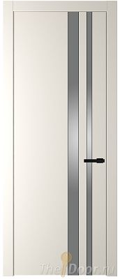 Дверь Profil Doors 20PW цвет Перламутр белый стекло Lacobel Серебро Матлак молдинг Черный матовый Дверь Profil Doors 20PW цвет Перламутр белый стекло Lacobel Серебро Матлак молдинг Черный матовый