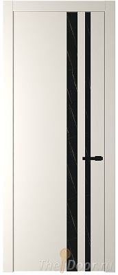 Дверь Profil Doors 20PW цвет Перламутр белый стекло Неро мрамор молдинг Черный матовый Дверь Profil Doors 20PW цвет Перламутр белый стекло Неро мрамор молдинг Черный матовый