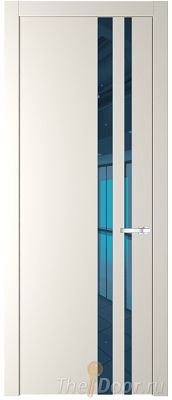 Дверь Profil Doors 20PW цвет Перламутр белый стекло Зеркало Blue молдинг Серебро Дверь Profil Doors 20PW цвет Перламутр белый стекло Зеркало Blue молдинг Серебро