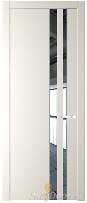 Дверь Profil Doors 20PW цвет Перламутр белый стекло Зеркало молдинг Серебро Дверь Profil Doors 20PW цвет Перламутр белый стекло Зеркало молдинг Серебро