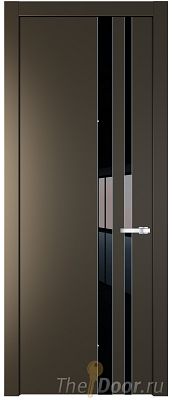 Дверь Profil Doors 20PW цвет Перламутр бронза стекло Lacobel Черный лак молдинг Серебро Дверь Profil Doors 20PW цвет Перламутр бронза стекло Lacobel Черный лак молдинг Серебро