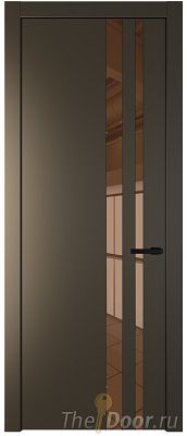 Дверь Profil Doors 20PW цвет Перламутр бронза стекло Зеркало Bronza молдинг Черный матовый Дверь Profil Doors 20PW цвет Перламутр бронза стекло Зеркало Bronza молдинг Черный матовый
