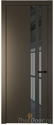 Дверь Profil Doors 20PW цвет Перламутр бронза стекло Зеркало Grey молдинг Черный матовый Дверь Profil Doors 20PW цвет Перламутр бронза стекло Зеркало Grey молдинг Черный матовый