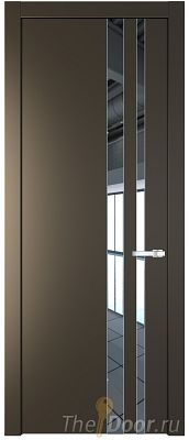 Дверь Profil Doors 20PW цвет Перламутр бронза стекло Зеркало молдинг Серебро Дверь Profil Doors 20PW цвет Перламутр бронза стекло Зеркало молдинг Серебро
