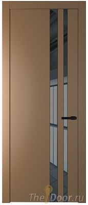 Дверь Profil Doors 20PW цвет Перламутр золото стекло Зеркало Grey молдинг Черный матовый Дверь Profil Doors 20PW цвет Перламутр золото стекло Зеркало Grey молдинг Черный матовый